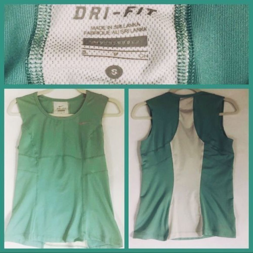 *30off3* NWOT. Nike Women’s‎ Dri Fit Aqua Top - Picture 2 of 5